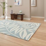 Catherine Lansfield Plavi tepih 120x170 cm Sorral Leaves – | shoptok.hr