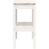  Konzolni stol bijeli 80x40x75 cm od masivne borovine | shoptok.hr