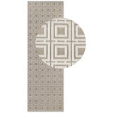Elle Decoration Kremno bel tekač 80x240 cm Perles Howlite – | Shoptok.si