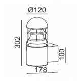 Bb Link hilite led svet 8401 spoljna zidna IP54 E-27 | Eponuda.com