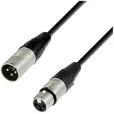 4 STAR DMF 0050 DMX XLR priklučni konektor [1x XLR vtič 3-polni - 1x XLR vtičnica 3-polna] 0.5 m črna, (20519488)