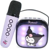 Karaoke KUROMI POPSING LED LIGHT UP, brezžične, z mikrofonom, (5000142587)