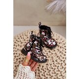 FR1 Children's insulated boots with zipper unicorns black Tiptop Cene