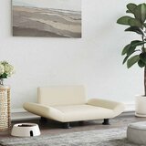  Krevet za pse krem 70 x 45 x 28 cm od umjetne kože | shoptok.hr