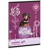 Ars Una Srčkani - Zvezek za male pse, 38 listov, A/5 | Shoptok.si