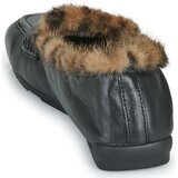 Ash Mokasini BARKELY FUR Črna | Shoptok.si