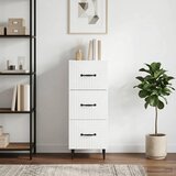  Ormar s ladicama Bijela 33 x 34 5 x 89 5 cm Konstruirano drvo - Bijela Cijene