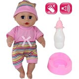 Magic Toys 30 cm velika lutka s kapo z dodatki in zvočnimi efekti | Shoptok.si
