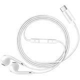Oem Mayaxess, Žične USB-C slušalke z vgrajenim mikrofonom za Honor Magic 8 Pro, Bela, (5000299415) | Shoptok.si
