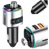 VERKGROUP LED RGB bluetooth FM oddajnik in avto polnilec 2x USB 12V-24V, (5000238796) | Shoptok.si