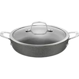 Induction deep frying pan with 2 handles Salina Granitium 24 cm 75002-811-0