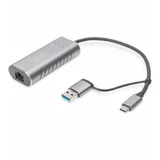 Digitus Pretvornik USB - Mrežni USB A-UTP 2.5G USB-C + USB A