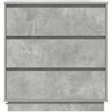  Noćni ormar Betonski sivi 71 x 34,5 x 75 cm Konstruirano drvo | shoptok.hr