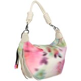 Desigual Torba za na rame 'Kuwait' tirkiz / tamno ljubičasta / svijetloroza / prljavo bijela | shoptok.hr