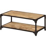 vidaXL stolić za kavu 90 x 45 x 35 cm od masivnog grubog drva manga Cijene