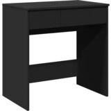  The Living Store Toaletna mizica z ogledalom črna 73x46,5x120 cm - Toaletna Mizica, (21496024) | Shoptok.si
