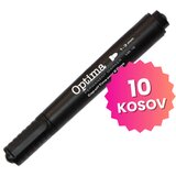 Optima Komplet markerjev Permanent (črna), 10 kosov Cene