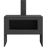  Kamin Crna 80 x 50 x 96 cm Čelična vrata | shoptok.hr