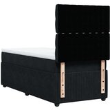 Box spring krevet s madracem crni 90x190 cm baršunasti | shoptok.hr