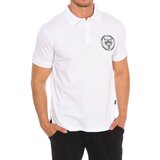 Philipp Plein Sport Polo majice kratki rokavi PIPS508-01 Bela Cene