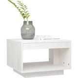  Stolić za kavu bijeli 50 x 50 x 33,5 cm od masivne borovine | shoptok.hr