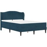  Krevetna konstrukcija 2 pcs Plava 120 x 190 cm Baršun | Shoptok.si