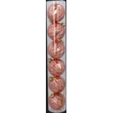 Molarem Home Set od 6 kuglica za božićno drvce – 6 cm, roza | shoptok.hr
