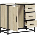 vidaXL Kupaonski ormarić za umivaonik boja hrasta 65x33x60 cm drveni | shoptok.hr
