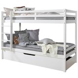 MID.YOU Pograd Finn, 90x200, Bor, Bela, Masivna | Shoptok.si