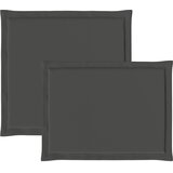  Jastučići za sjedenje i leđa 4 pcs Antracit 47 x 45 x 2 cm | shoptok.hr