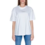 Calvin Klein Jeans Majice s kratkimi rokavi MONOLOGO BOYFRIEND J20J223561 Bela