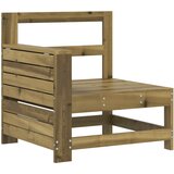  Vrtna sofa s naslonom za ruke i stolićem impregnirana borovina | shoptok.hr