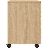  Mobilni ormarić za spise hrast 45x38x54 cm konstruirano drvo | shoptok.hr
