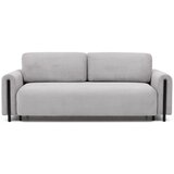 ELTAP Svijetlo siva sklopiva/s prostorom za odlaganje sofa od samta 244 cm Arcadova – | shoptok.hr