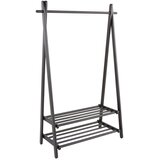 Jotex Crni stalak za odjeću od masivnog bora 100x150x41 cm Cole – | shoptok.hr