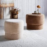 Premium Living Set Taburejev Susa -trend-, Rjavosiva, Bež, 2 Kos | Shoptok.si