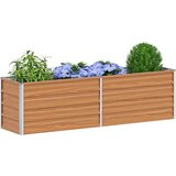  Vrtna visoka greda Svetlo rjava 160 x 40 x 45 cm, (5000287747) | Shoptok.si