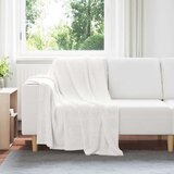  Odeja Bela 130 x 150 cm Flis, (5000288087) | Shoptok.si