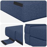  Preklopni madrac za sofu Plava 152 x 86,5 x 60 cm Tkanina | shoptok.hr