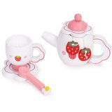 ECO TOYS drveni set za čaj s čajnikom i šalicama, 14 dijelova | shoptok.hr