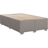  Krevet s oprugama i madracem smeđesivi 120 x 200 cm od tkanine | shoptok.hr