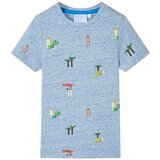  Dječja majica plava prošarana 116 | shoptok.hr