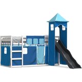  The living store pograd s toboganom in zavesami moder 90x190 cm - pograd, (21490445) | Shoptok.si