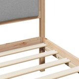  Konstrukcija postelje Svetlo siva 100 x 200 cm blago, (5000084648) | Shoptok.si