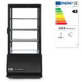 ARKTIC Hlađena vitrina za izlaganje, 78L, Crna, 230V/170W, 444x397x(H)940mm | Eponuda.com