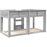  Postelja na vzkraj za otroke Siva Sonoma 90 x 200 cm, (5000137068) | Shoptok.si