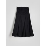 Reserved - Suknja s naborima - crno | shoptok.hr