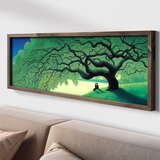 WALLXPERT LAC018-150 Multicolor Decorative Framed MDF Painting | Eponuda.com