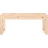  Vrtna klupa 110 x 38 x 45 cm od masivne borovine | shoptok.hr