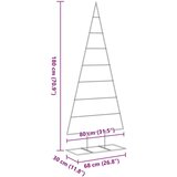 vidaXL Kovinska novoletna jelka za dekoracijo črna 180 cm | Shoptok.si